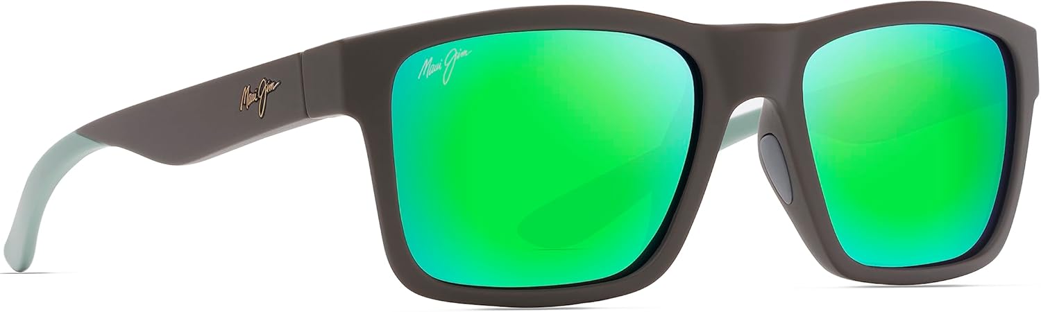 Maui Jim Unisex The Flats Rectangular Sunglasses
