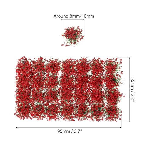 PATIKIL Static Flower Cluster Grass Tuft Model - Image 2