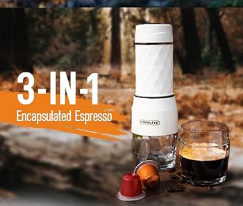 Amazon.com: CAFELFFE Portable Coffee Maker,3 in 1 Manual