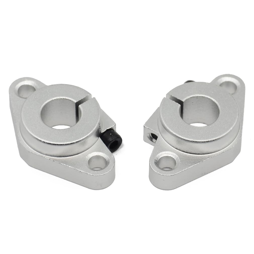 4PCs SK10 Linear Shaft Support ID10mm Aluminum Mounting Bracket for Diameter 10mm Linear Motion Rod