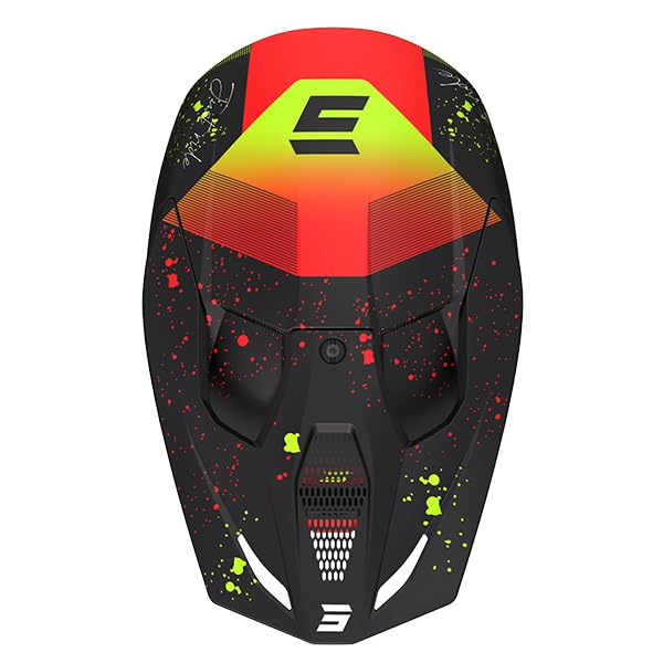 Casques Moto Cross SHOT RACE GEAR Furious Matrix Red Matt