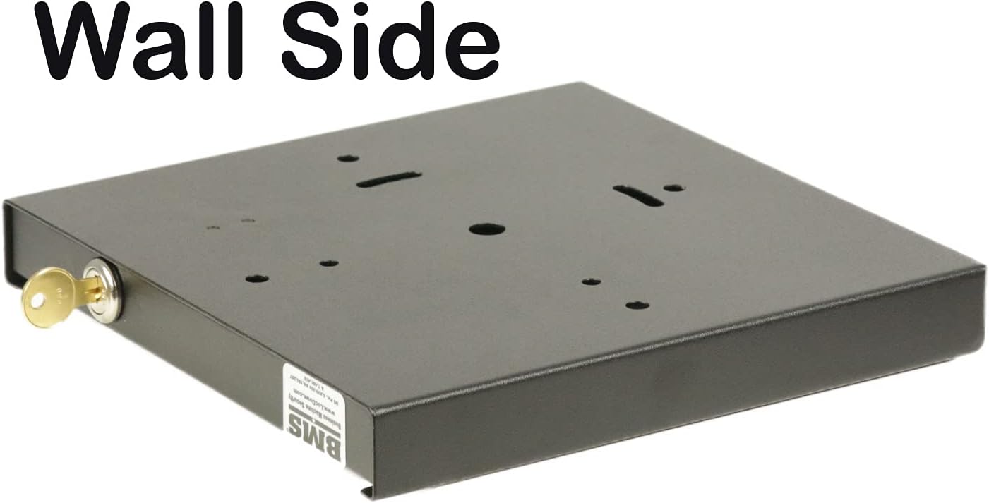 TV Mount, high Security, with Key Lock, Flush to The Wall (VESA 200 x 200 and 100 x 100)