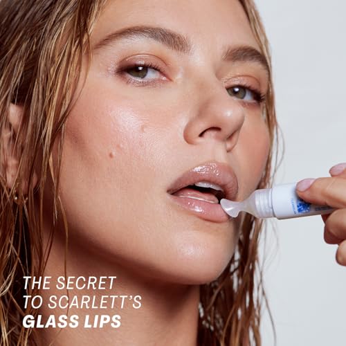 Image of The Outset Lip Oasis Hydrating Lip Balm, Glossy Moisturizing Lip Treatment for Dry, Sensitive Lips, Clean, Vegan & Gluten-Free, Clear, 0.3 oz