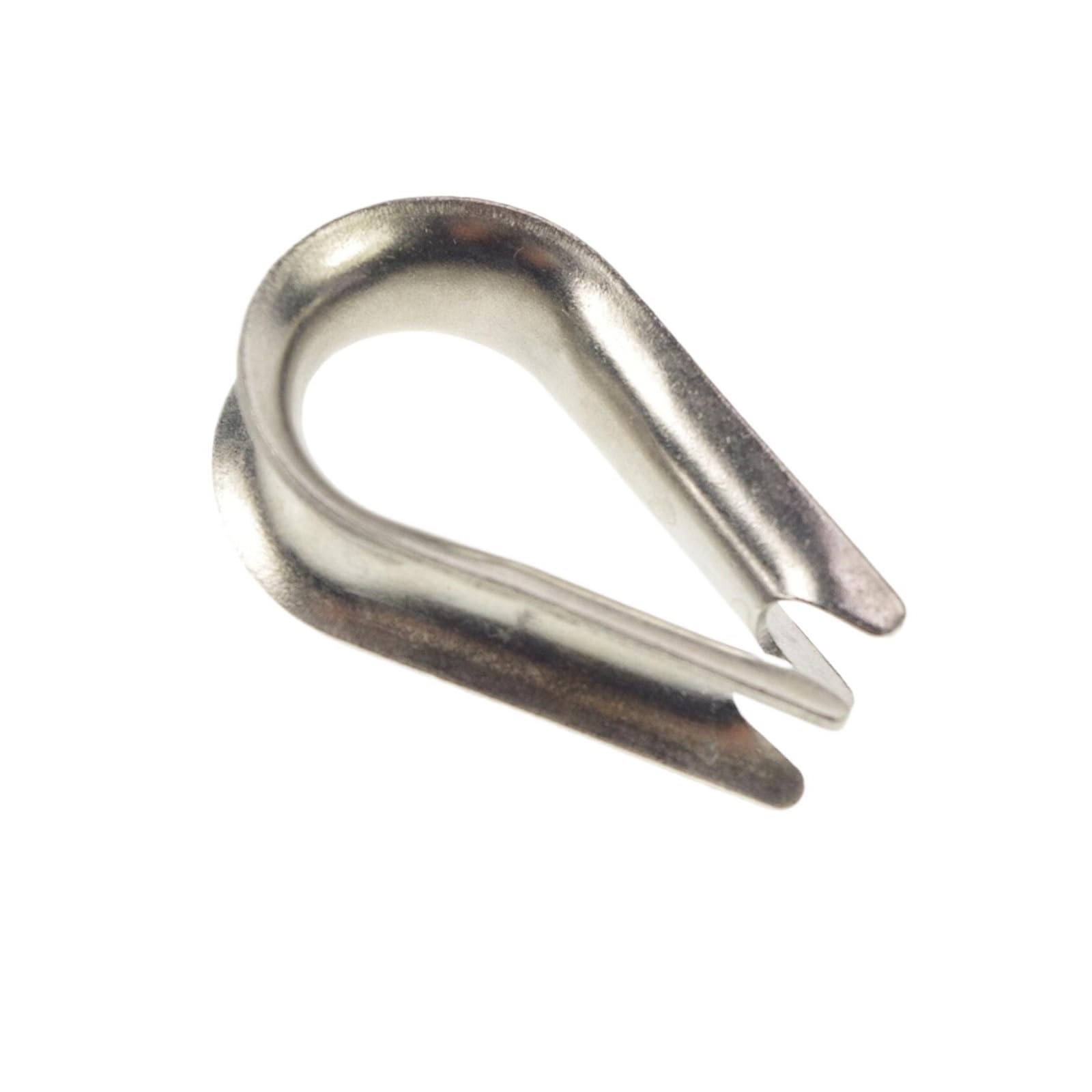 Ditale in acciaio inox, ditali per funi metalliche 20 pz M2 M3 M4 M5 M6 M8 M10 M12 304 Ditali lock up Morsetto Cavo Ditale Zincato for Fili In Acciaio Inox corda(M12)