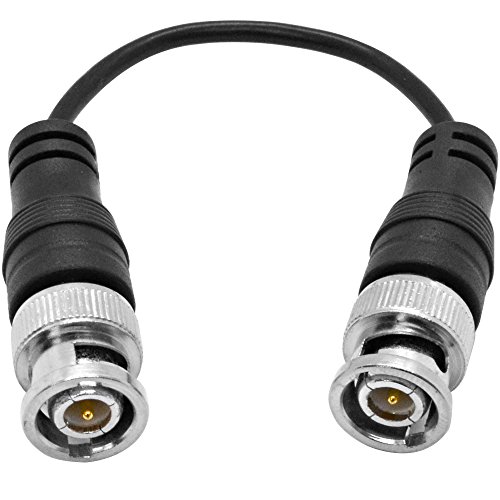 Seismic Audio SAPT528 5 cables coaxiales BNC macho 6 pulg miniatura 2