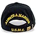 Exclusive Caps - Military - US Marine Corps A Tradition Since 1775 Semper Fi Hat Baseball Cap (Black)