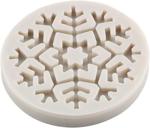 Miniatura 6 de Moldes de silicona de Navidad, moldes de copo de nieve, mini fondant de Navidad, moldes para pastel de chocolate, dulces, árbol de Navidad, ciervo,