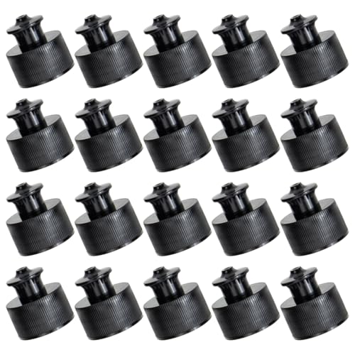 Bouchon de bouteille de rechange de 28 mm Amosfun push-pull pour eau et jus