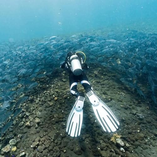Aletas Mares Avance Quattro + de alta resistencia estructural para buceo técnico adulto 2