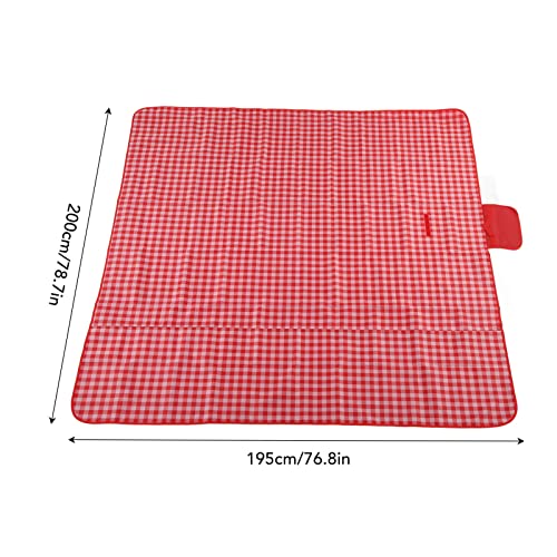 Cobertor de Piquenique, Cobertor de Acampamento Isolante de Calor Dobrável à Prova d'água para Prai