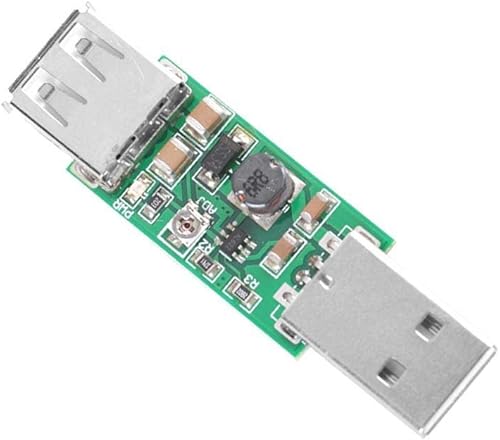 Miniatura 5 de Módulo convertidor Boost ajustable USB a USB 5V a 6-15V Salida ajustable DC-DC Step-up Boost Módulo convertidor