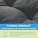 Bodyprotect Palettenkissen 120 x 80 x 12 cm Outdoor & Indoor, Bequemes Sitzkissen, Paletten Kissen, hochwertiger Möbelstoff in dunkelgrau