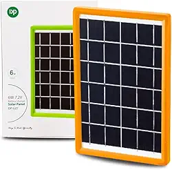 BDR Carregador Solar Portátil 6W Laranja