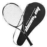 bo'weiqi Tennis Racket 27 Inches Pre-Strung Lightweight Shock-Proof Adults Tennis Racquet with Racke