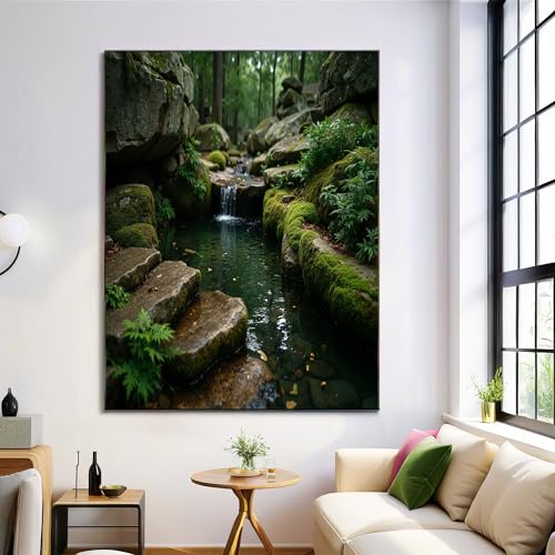 Tableau photographie de nature 80x120cm sans cadre pour salon