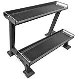 BodyTrain Cast Iron Neoprene Coated Kettlebells, 4-40kg Weight Options, Home Fitness Training and Commercial Gym (Two Tier Commercial Kettlebell Stand)