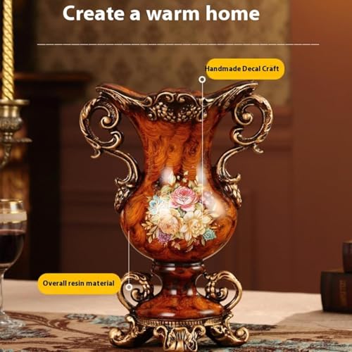 Vases fleurs grand format rétro pour décorations de chambre et table - 6