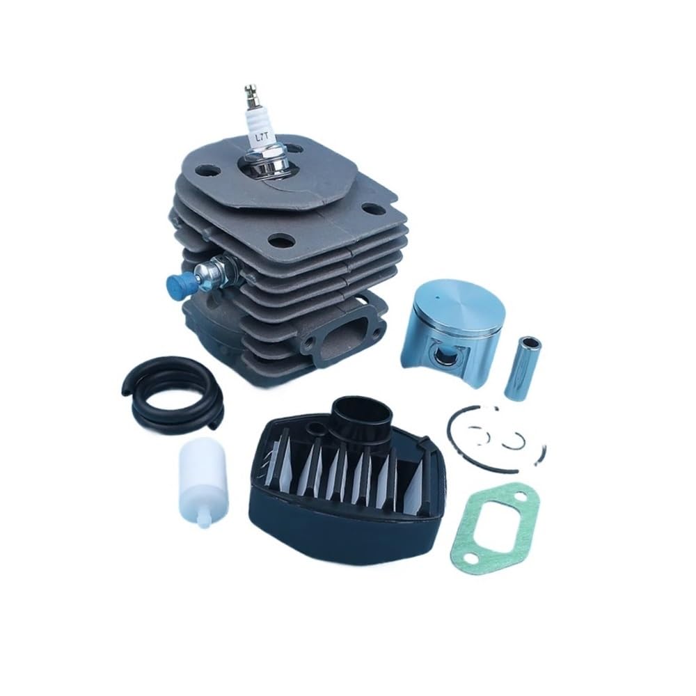 Kit de línea de Gas con Filtro de Combustible y Aire de pistón cilíndrico Apto for Motosierra CS 2159 CS 2156 CS2159 CS2156 de 47mm