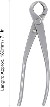 180mm Stainless Steel Bonsai Knob Cutter, Pruning Tool for Garden Landscape