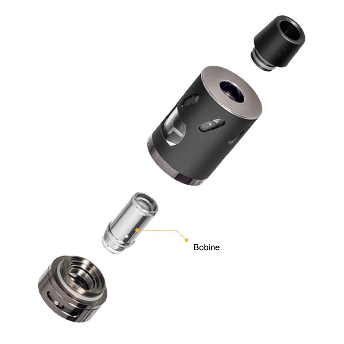 KUBO LZ80W E Cigarette Bobine Coil de remplacement Têtes d'atomiseur  spéciales 0,5 Ohm 5-pack sans nicotine : Amazon.fr: High-Tech