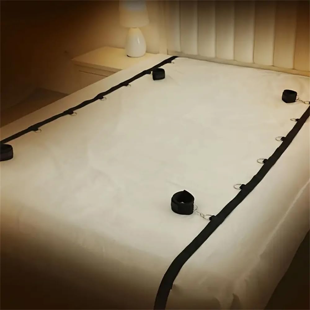 1 set di cuscini da letto, tracolla regolabile in corda super facile da installare, giocattolo con polsini per aumentare il divertimento di gioco