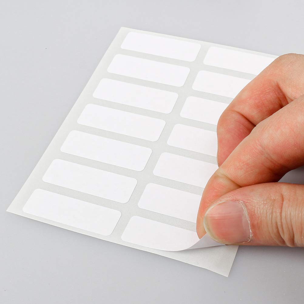 1200 stuks zelfklevende etiketten, 19 x 38 mm, universele zelfklevende etiketten om te beschrijven, stickers voor keuken, kantoor, school, wit, voor vriesetiketten, jam, diepvriesetiketten 1200 stuks zelfklevende etiketten, 19 x 38 mm, universele zelfklevende etiketten om te beschrijven, stickers voor keuken, kantoor, school, wit, voor vriesetiketten, jam, diepvriesetiketten