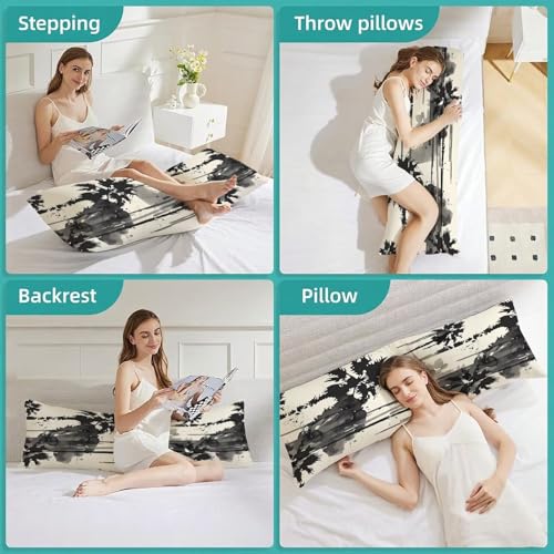 Protège oreiller latéral long coussin grossesse 140 cm - 6
