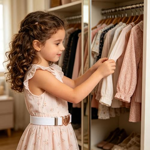 Cinturón para niños con ajuste de moda para uniforme escolar 7