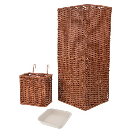 Veemoon 1 Set Geflochtener Schirmständer: Schirmhalter für den...