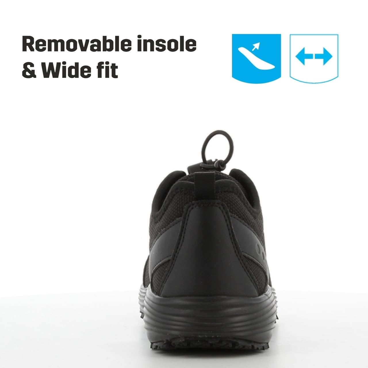 Oxypas MaudS4101blk Maud Sra buty robocze z wkładką Coolmax