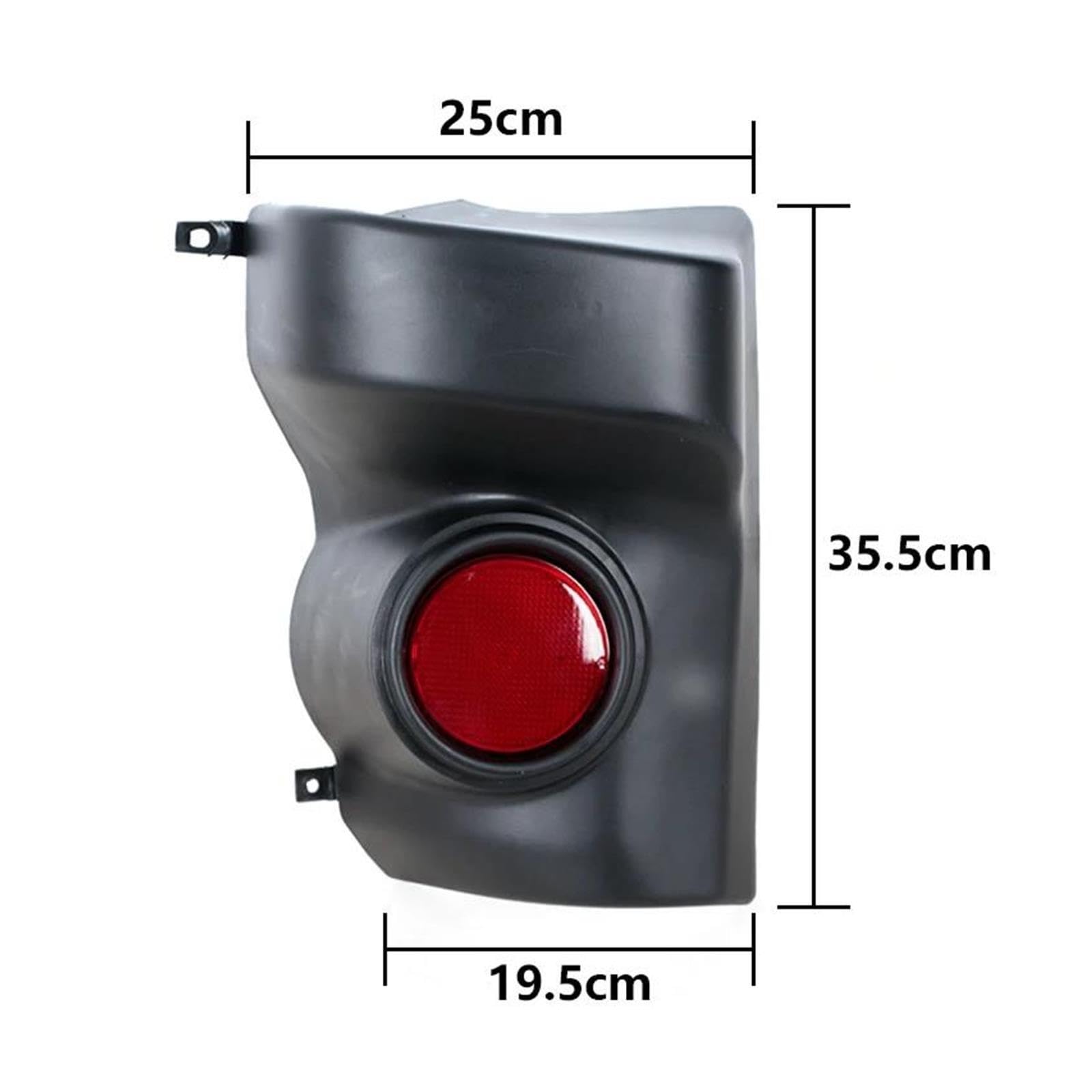 Piloto trasero Para Mitsubishi L200 2005-2014 Barra Trasera Luz De Esquina Luces Freno Cubierta Lámpara Señal Parachoques Sin Bombilla(Only 1 Left)