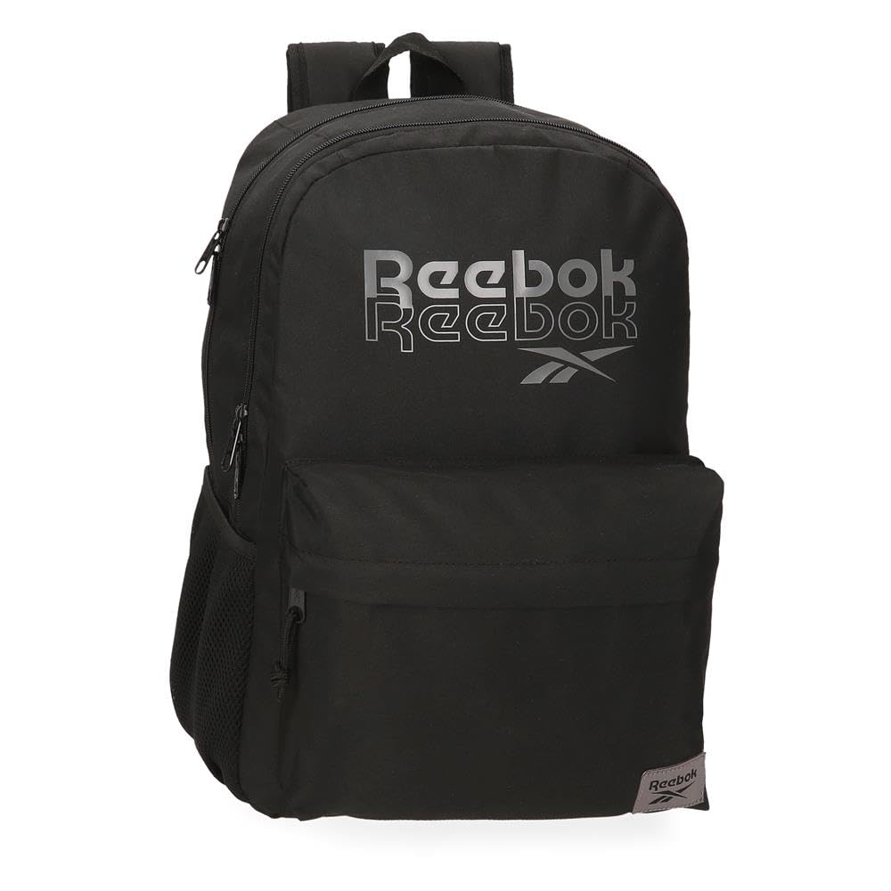 Reebok Melbourne Zaino scolastico, zaino blu e rosa, in poliestere, spallacci larghi, ergonomici e imbottiti, scomparti multipli, di Joumma Bags