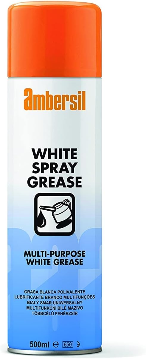 Ambersil Multi Purpose White Spray Grease 500ml