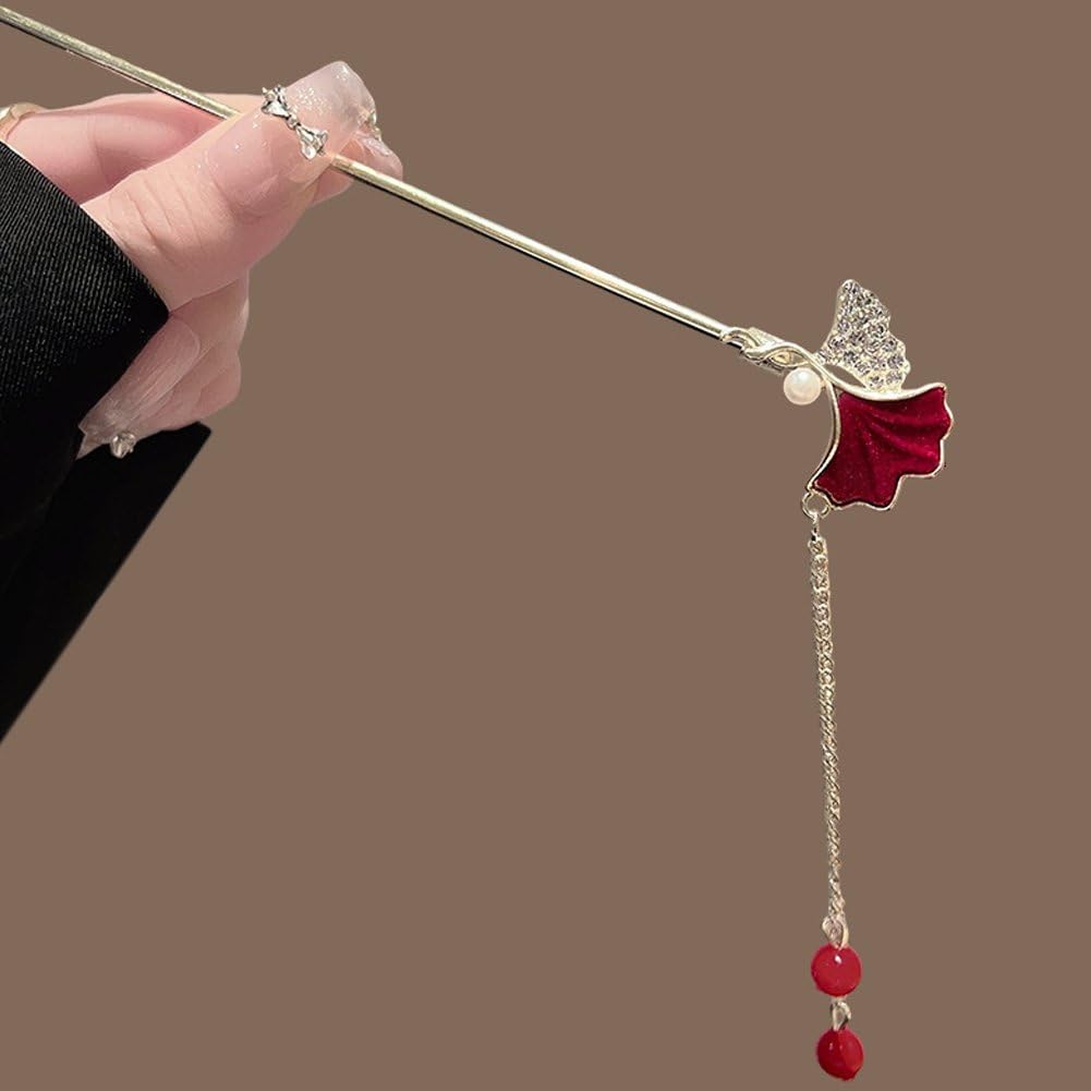 Spinka do włosów z frędzlami, spinki do włosów z kwiatami i frędzlami do sukni ślubnej, chiński ornament