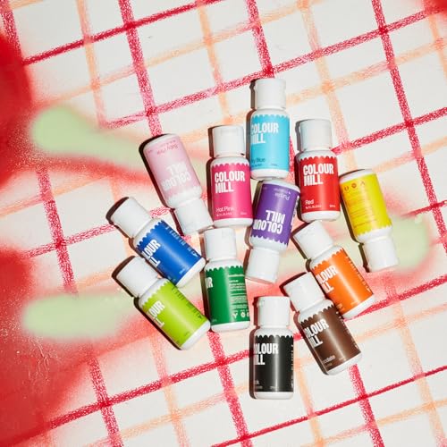 image for Colour Mill Kickstarter-Pack Oil-Based Food Coloring, 20 Milliliters E