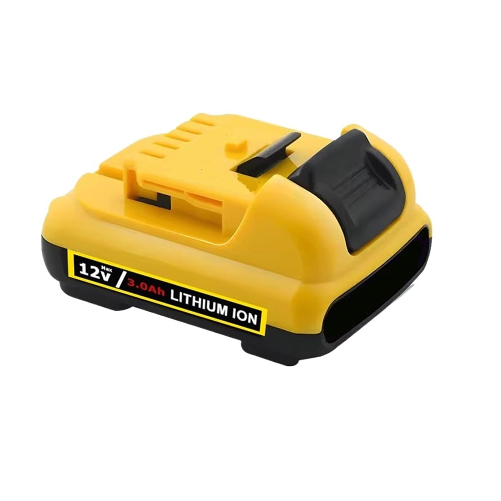 Batería DCB201 de 12 V y 3 Ah compatible con baterías de iones de litio DeWalt DCB182 DCB120 DCB123 DCB122. Baterías recargables de repuesto for herramientas eléctricas.(DW-12V 3.0Ahx1)