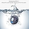 HROMEN Bluetooth Speaker,2nd Gen IPX7 Waterproof Bluetooth Speakers, Bathroom Shower Speaker,Wireless Cool Cracking Backlit, Suction Cup,Outdoor Speaker, Good Gift,Green #4