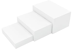 5-Sided Acrylic Buffet Risers (12x11x10 inches)