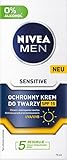 Se absorbe rápidamente NIVEA MEN SENSITIVE Crema facial protectora SPF 15, 75 ml