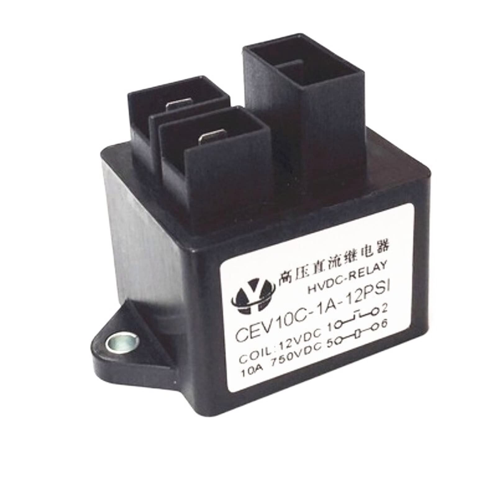 AQHYEBNSR 1pcs 600V high Voltage DC Relay 10A 12V contactor