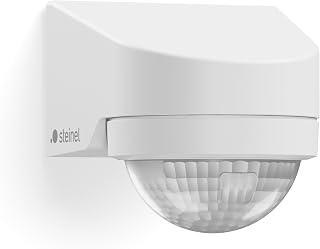 Steinel MD IR N130 Blanco - Detector de Movimiento por Infrarrojos Inteligente con un ángulo de detección de 130° | Tecnología Eagle Eye patentada | Bluetooth Mesh y Control Mediante aplicación