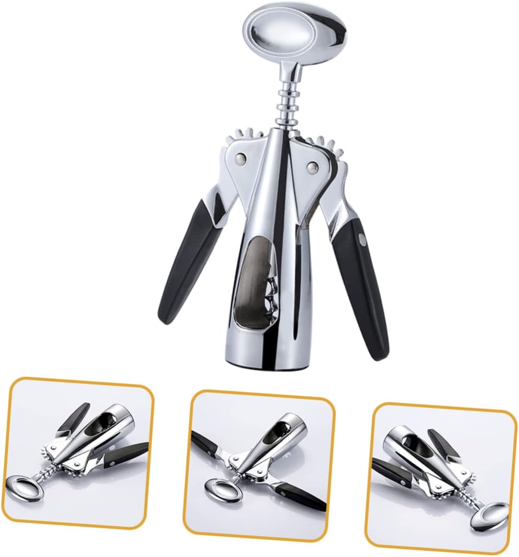 Easy to Use Wine Bottle Opener Corkscrew Bar Bottle Opener for Weak Hands Compact and Portable