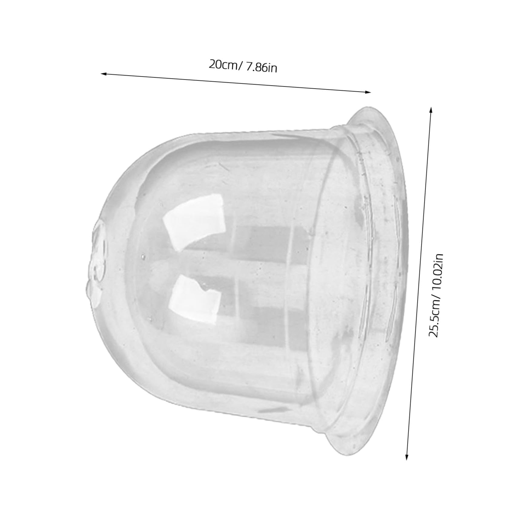 VICASKY Cúpula de plantas de jardín Campana protectora reutilizable para un crecimiento saludable de las plantas para verduras y plantas en macetas