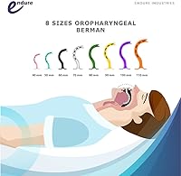 Vista 5 de Endure Kit completo de emergencia para vías respiratorias, 8 tamaños Berman OPA + 5 tamaños de vías respiratorias nasofaríngeas + 5 paquetes