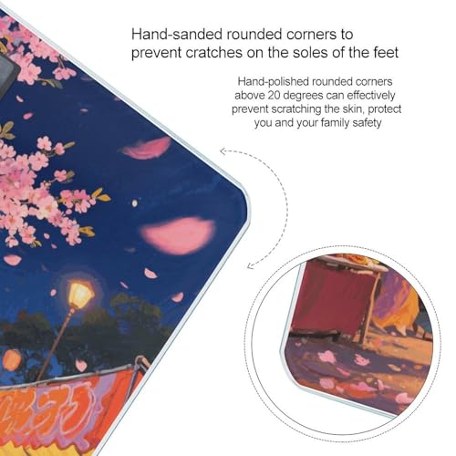 Báscula Digital de Baño Asian Cherry Blossom 400 lb miniatura 4