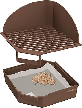 【迅速発送】マルカン うさぎのカンタンおそうじケージ 三角形トイレセット 新品 うさぎのカンタンおそうじケージH50W三角形トイレセット