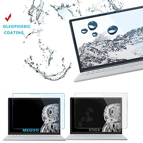 Megoo Screen Protector for Surface Laptop 4 13.5 inch, Tempered Glass/Eye Protection/No Bubble Screen Shield, Also compatible for Microsoft Surface Laptop4/3/2