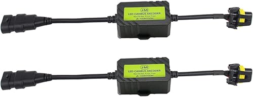 Vista 8 de KOOMTOOM H4 9003 HB2 Bombillas LED CANbus Decodificador - Decodificador de arnés antiparpadeante/advertencia de tablero de instrumentos