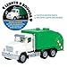 Driven by Battat – Toy Recycling Truck For Kids – Toy Work Vehicle – Lights & Sounds – Movable Parts – 3 Years + – Micro Recycling Truck, Green