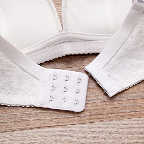 Teen Girls Seamless Bra Cotton Bras Adjustable Straps2